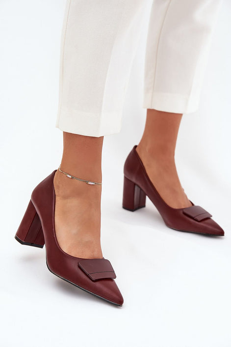 Escarpins talon large model 216088 Step in style