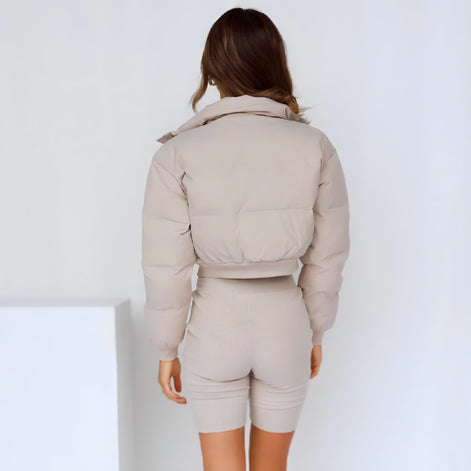 Veste Puffer Coupe Cropped & Style Urbain