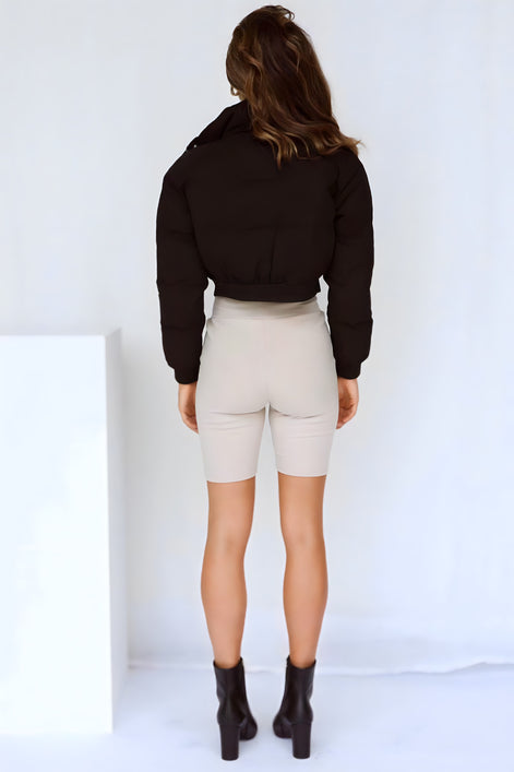 Veste Puffer Coupe Cropped & Style Urbain