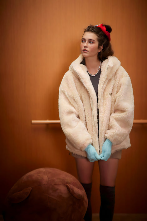 Hoodie Peluche "Bunny Mood"