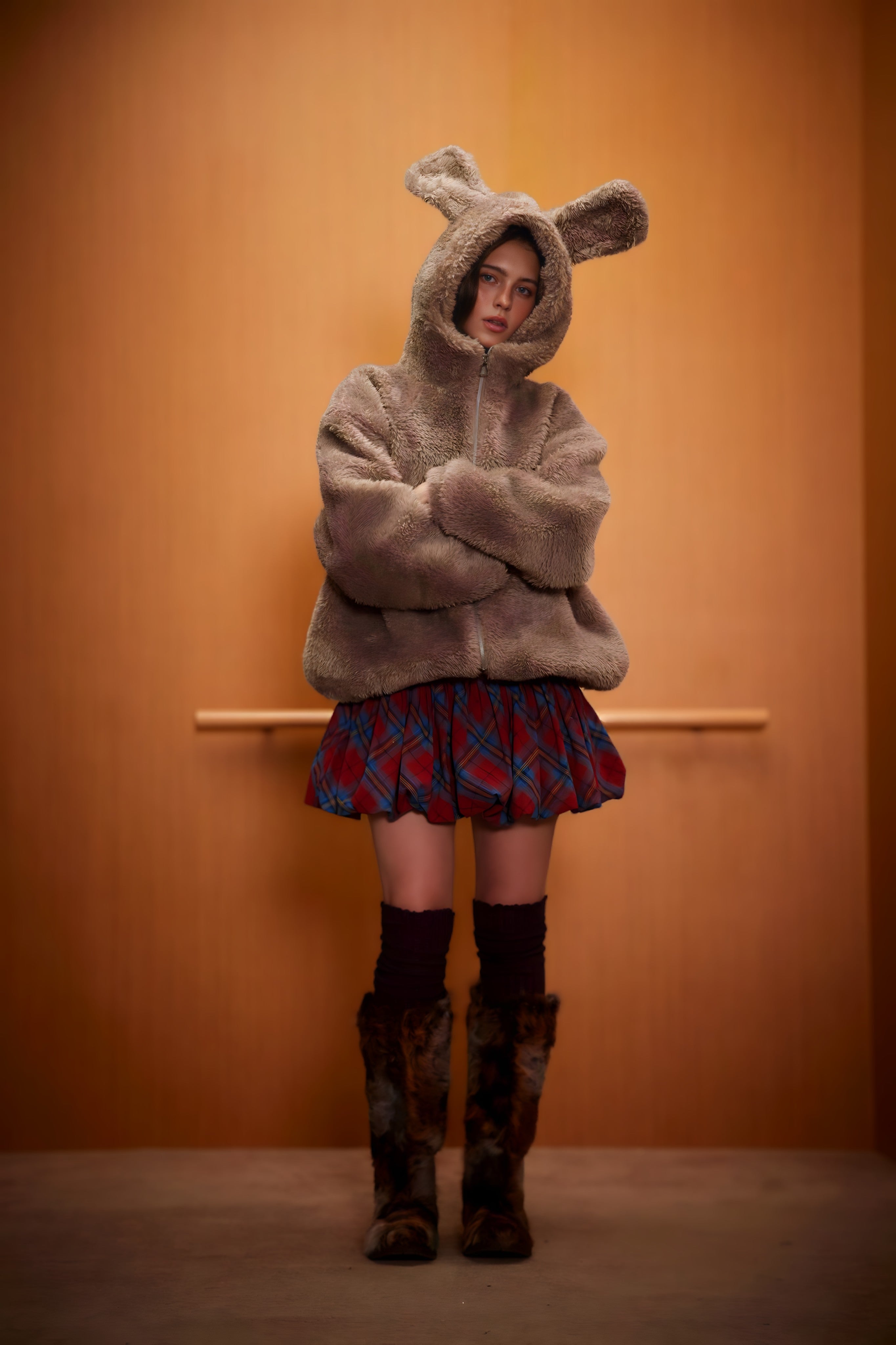 Hoodie Peluche 