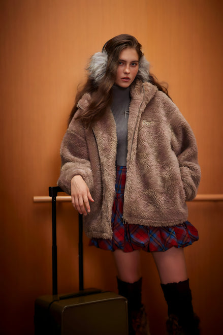 Hoodie Peluche "Bunny Mood"