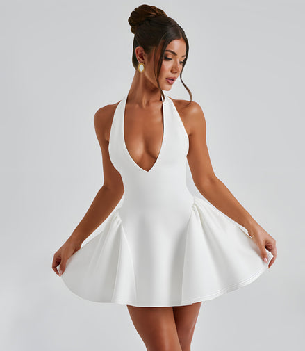 Robe Dos Nu Évasée