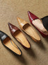 Escarpins Classiques en Cuir Véritable