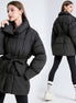 Manteau Doudoune Ceinturé Femme