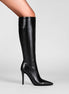 Cuissardes Noires Effet Croco