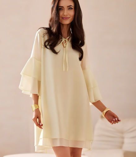 Robe Béatrice de coupe trapèze