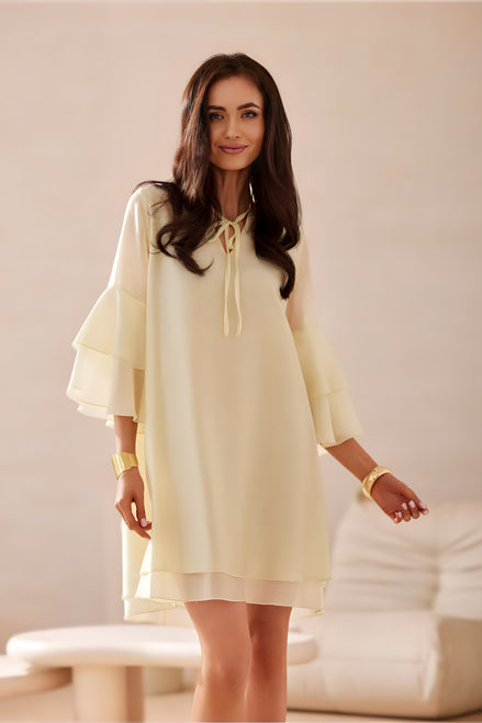 Robe Béatrice de coupe trapèze