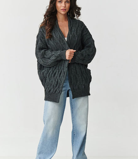  Cardigan model 217406 Makadamia 