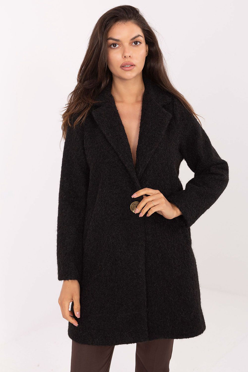  Manteau model 217436 Factory Price 
