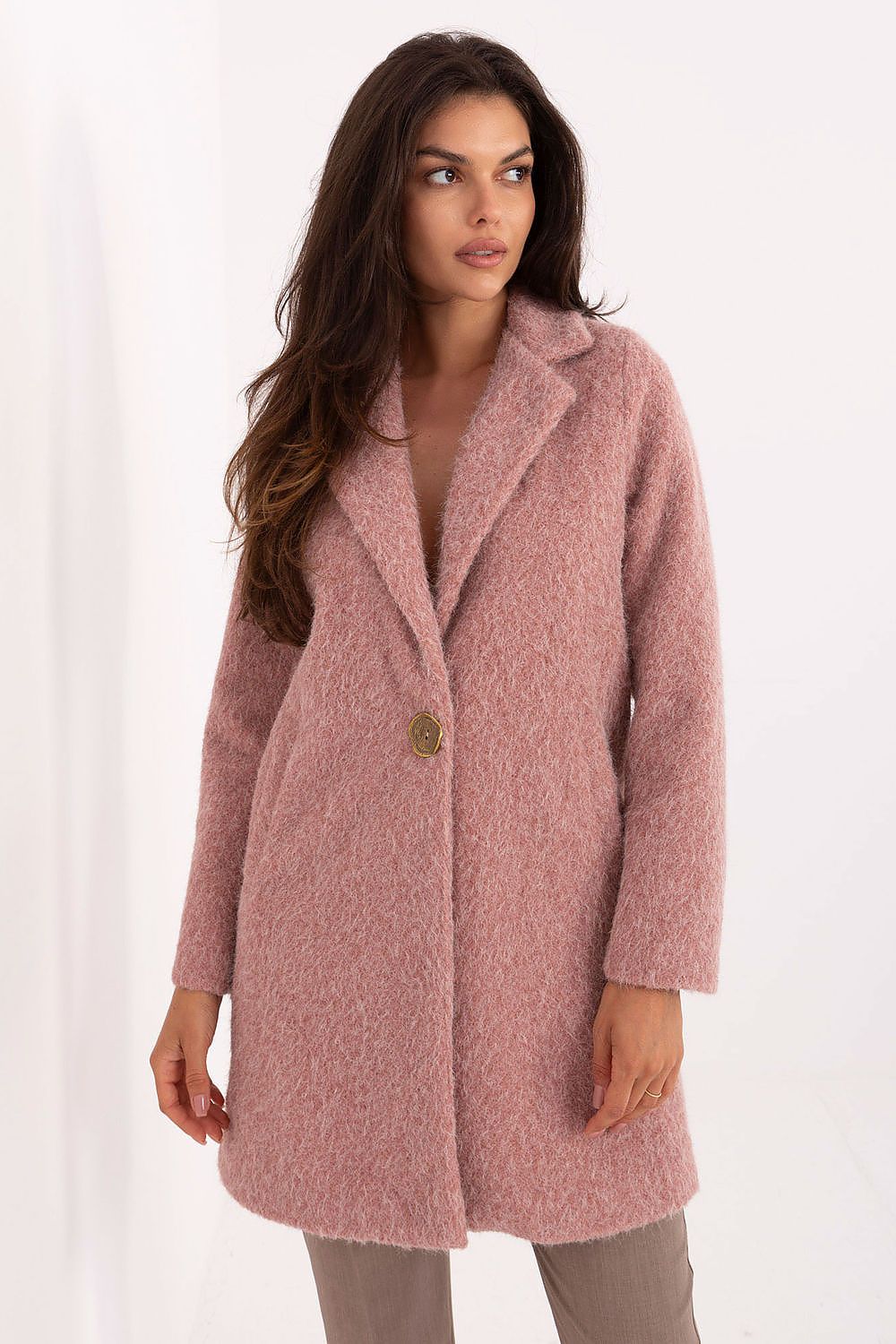  Manteau model 217439 Factory Price 