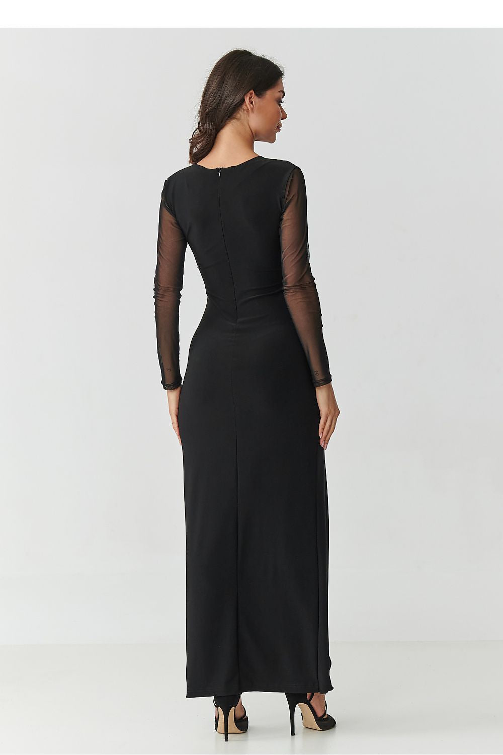  Robe longue model 218110 Makadamia 