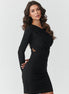  Robe de soirée model 218111 Makadamia 