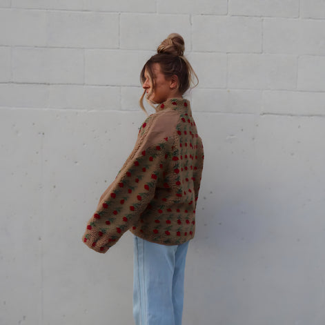Veste Sherpa Oversize