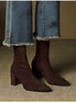 Bottines Stretch en Daim