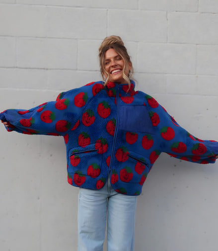 Veste Sherpa Oversize
