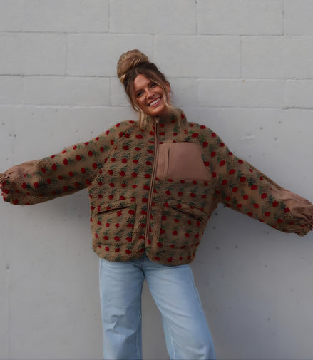 Veste Sherpa Oversize