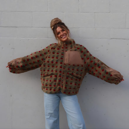 Veste Sherpa Oversize