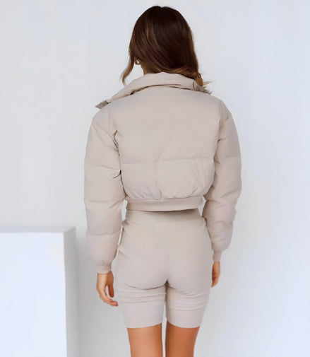 Veste Puffer Coupe Cropped & Style Urbain