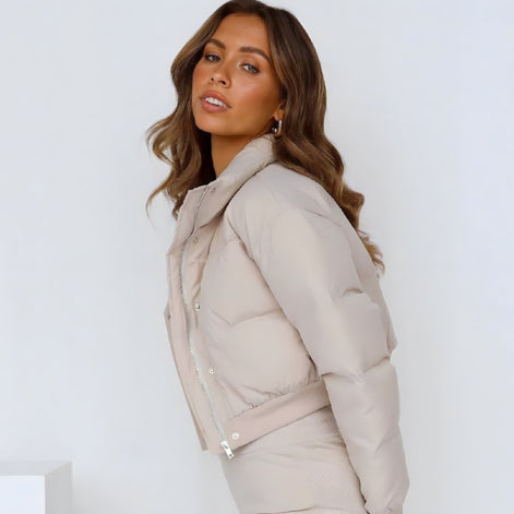 Veste Puffer Coupe Cropped & Style Urbain