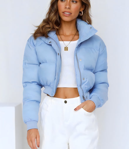 Veste Puffer Coupe Cropped & Style Urbain