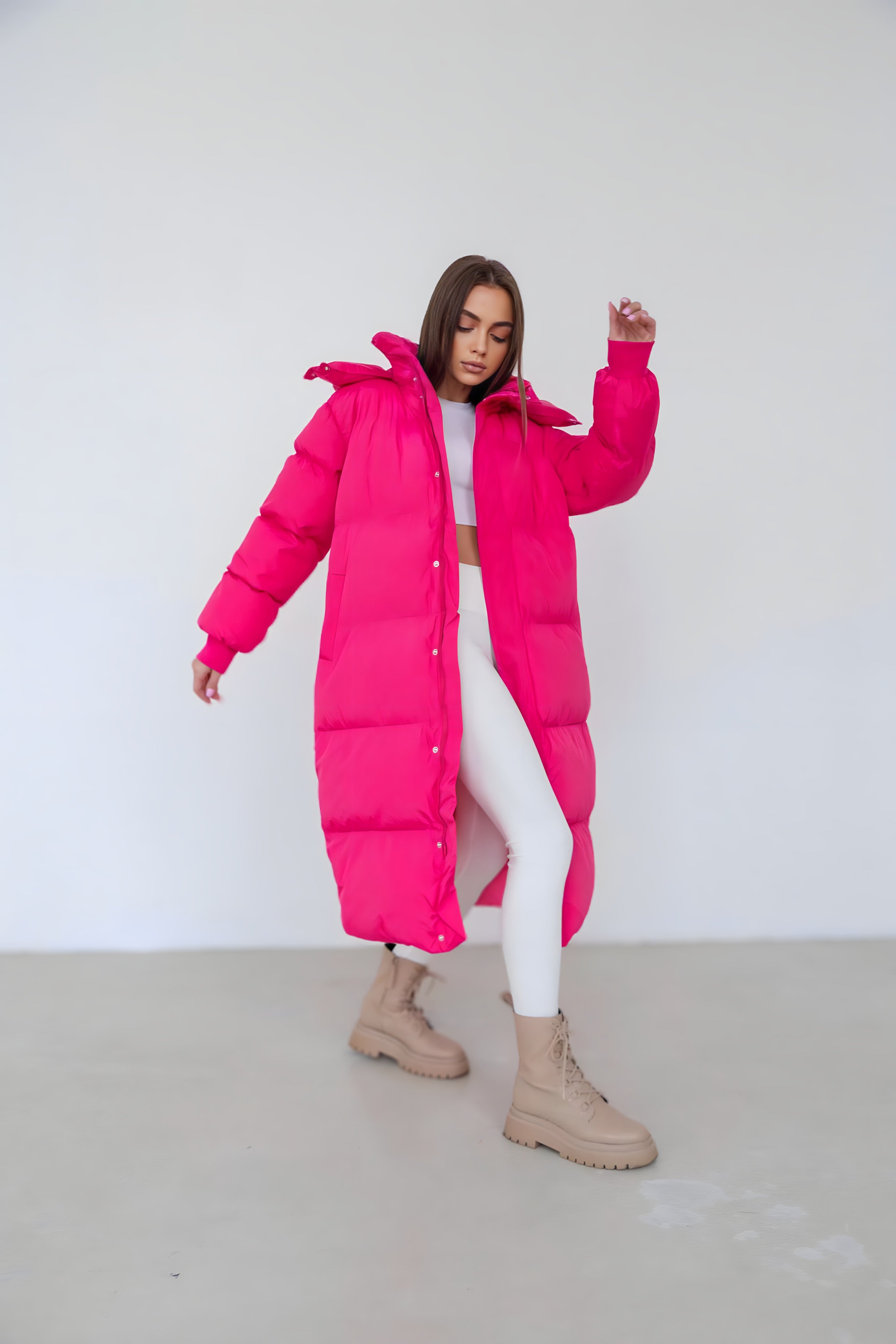 Doudoune Longue Oversize