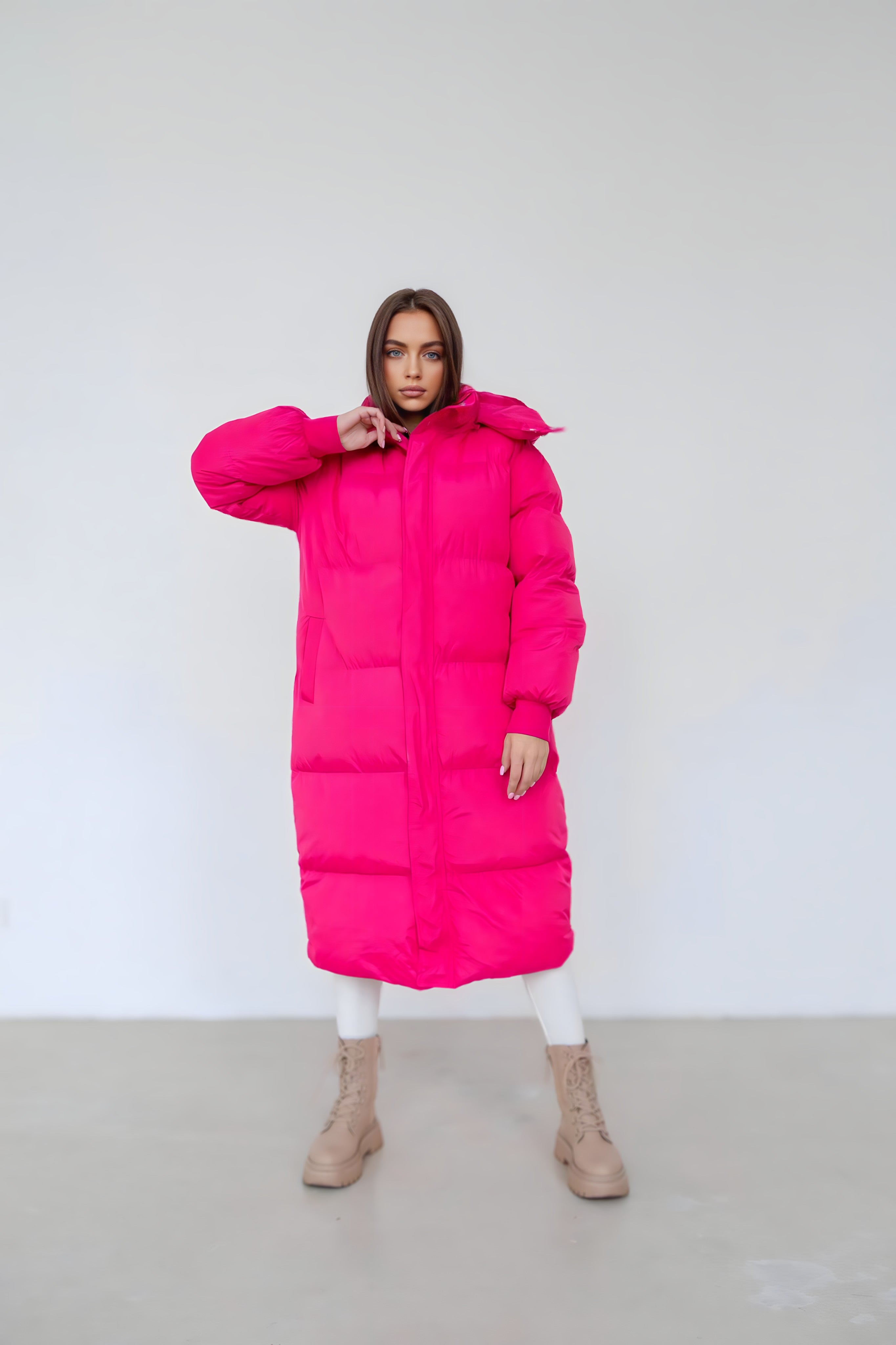 Doudoune Longue Oversize