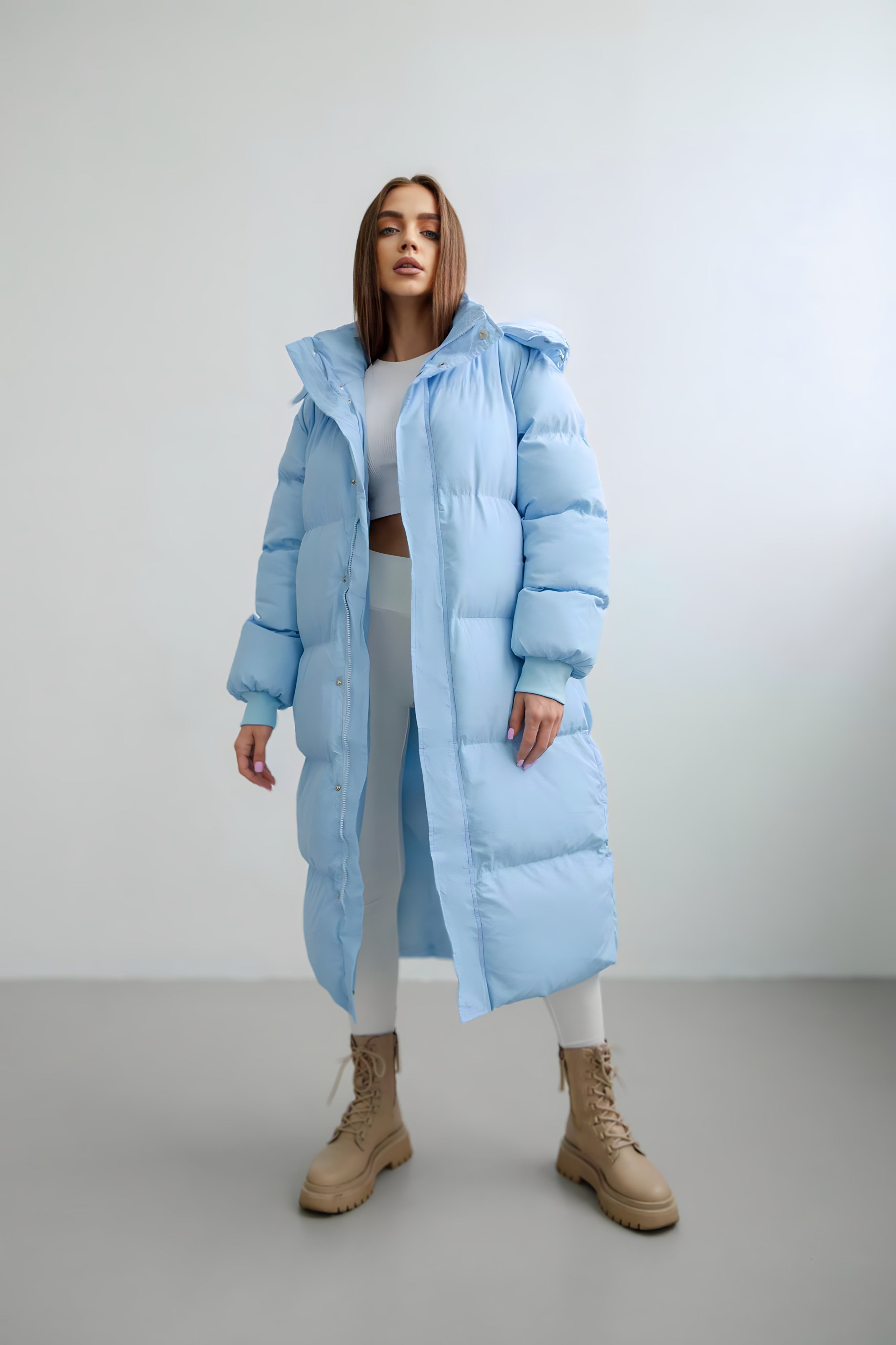 Doudoune Longue Oversize