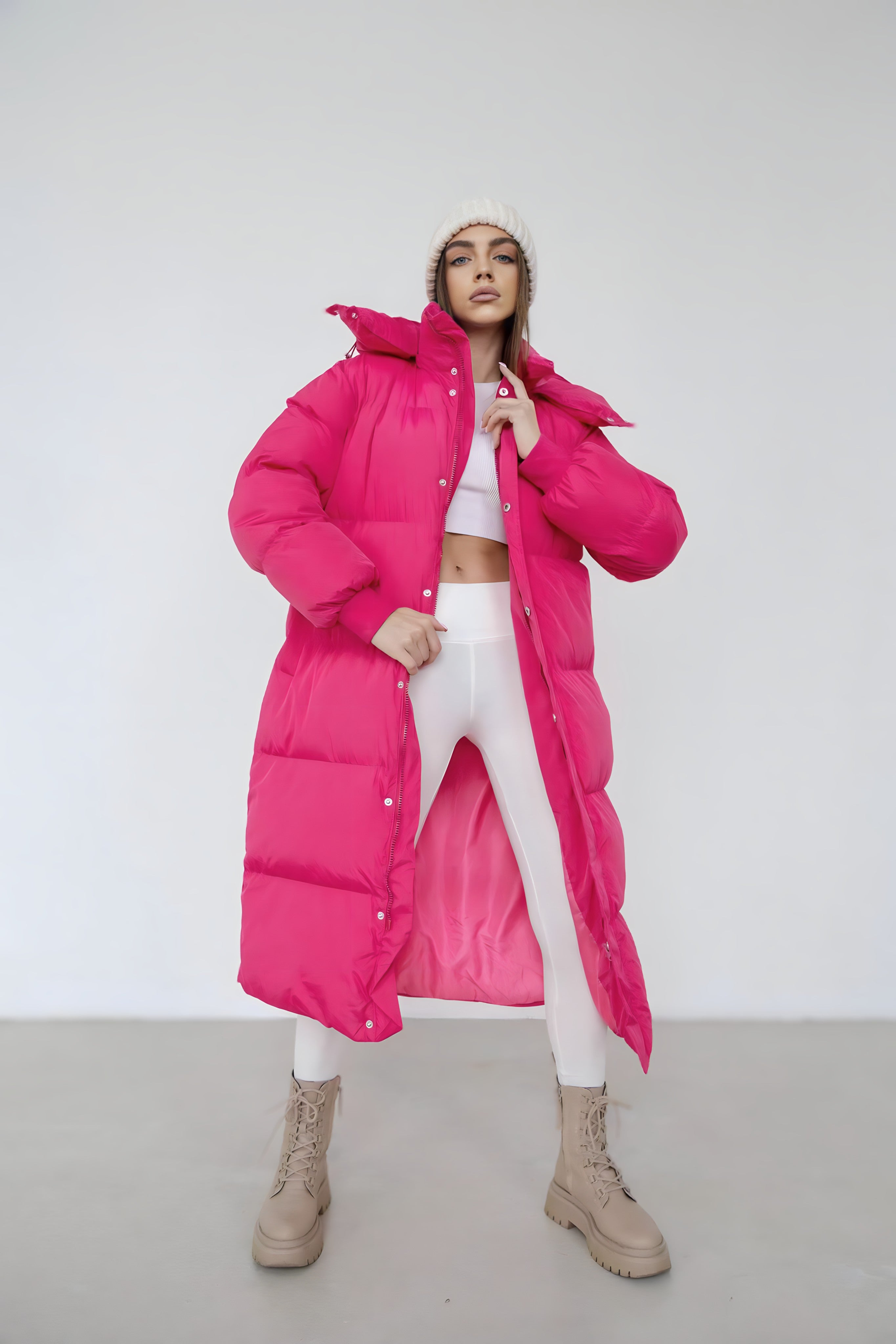Doudoune Longue Oversize